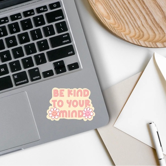 Rebel and Siren Be Kind To Your Mind Premium Sticker - Picture 2 of 2